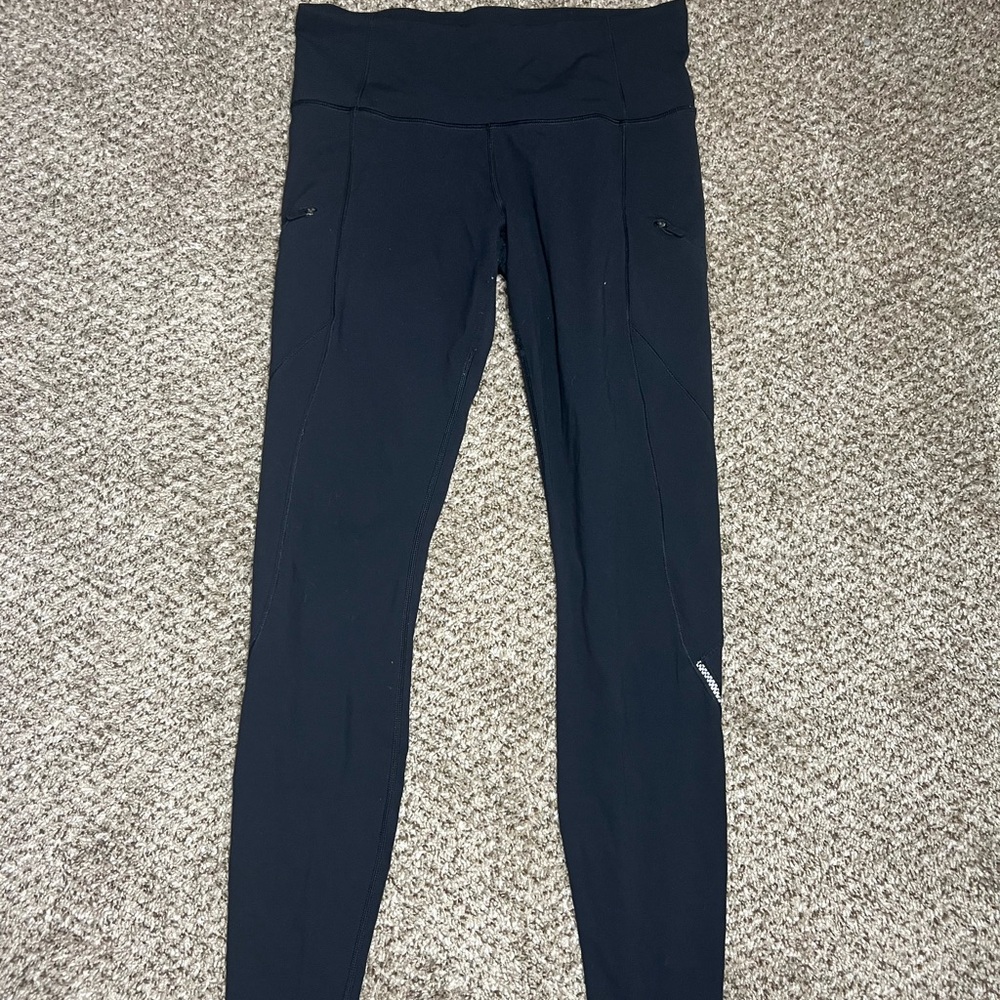Black High-Waisted Leggings size 8